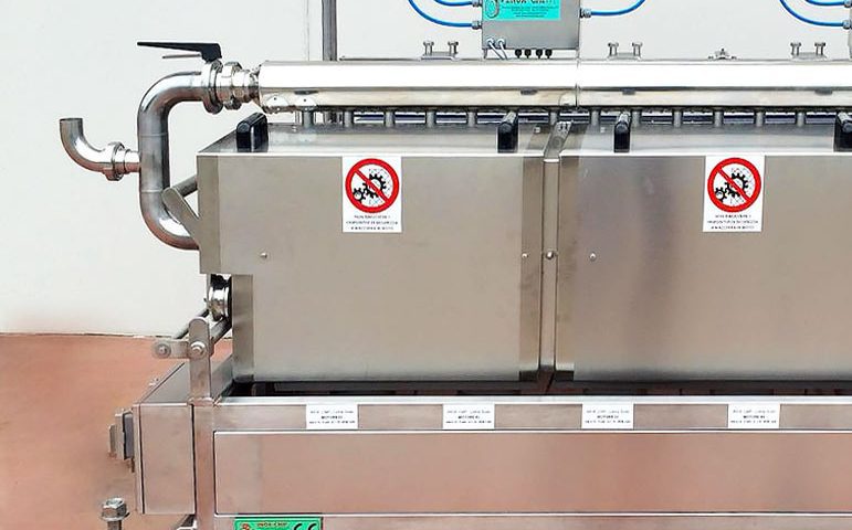 Transfer and Dosing Machine For Sauce In Cubes • Inox - CMP srl