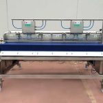 Transfer and Dosing Machine for sauce in cubes with solids • Inox Cmp srl