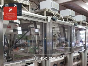Linea Automatica 4 di confezionamento Astucci di Prodotti Alimentari Surgelati•Inox-Cmp-srl©