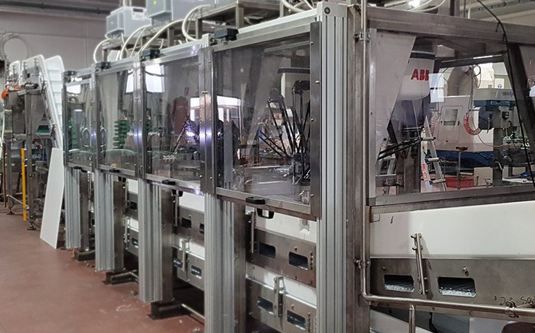 Linea Automatica 2 di confezionamento Astucci di Prodotti Alimentari Surgelati•Inox-Cmp-srl©