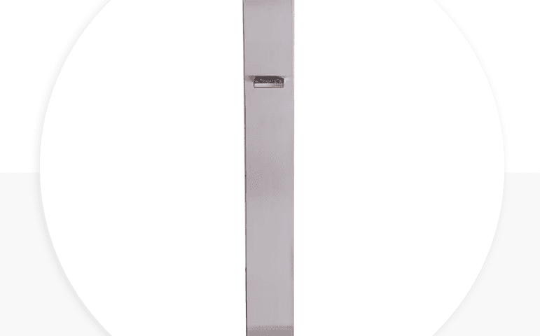 Sanitizing gel dispenser holder in stainless steel - stainless steel | Cmp srl ©